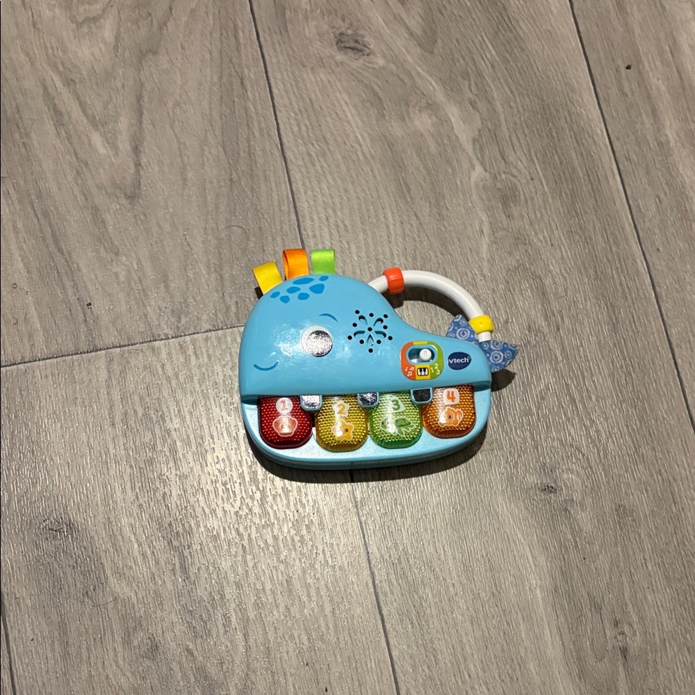 Colorful Whale Musical Learning Toy